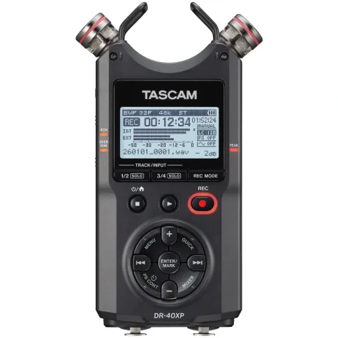Tascam DR-40XP handheld recorder_2.webp