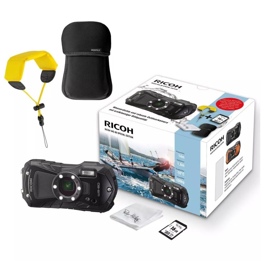 Ricoh WG-80 Special Edition avec batterie, noir