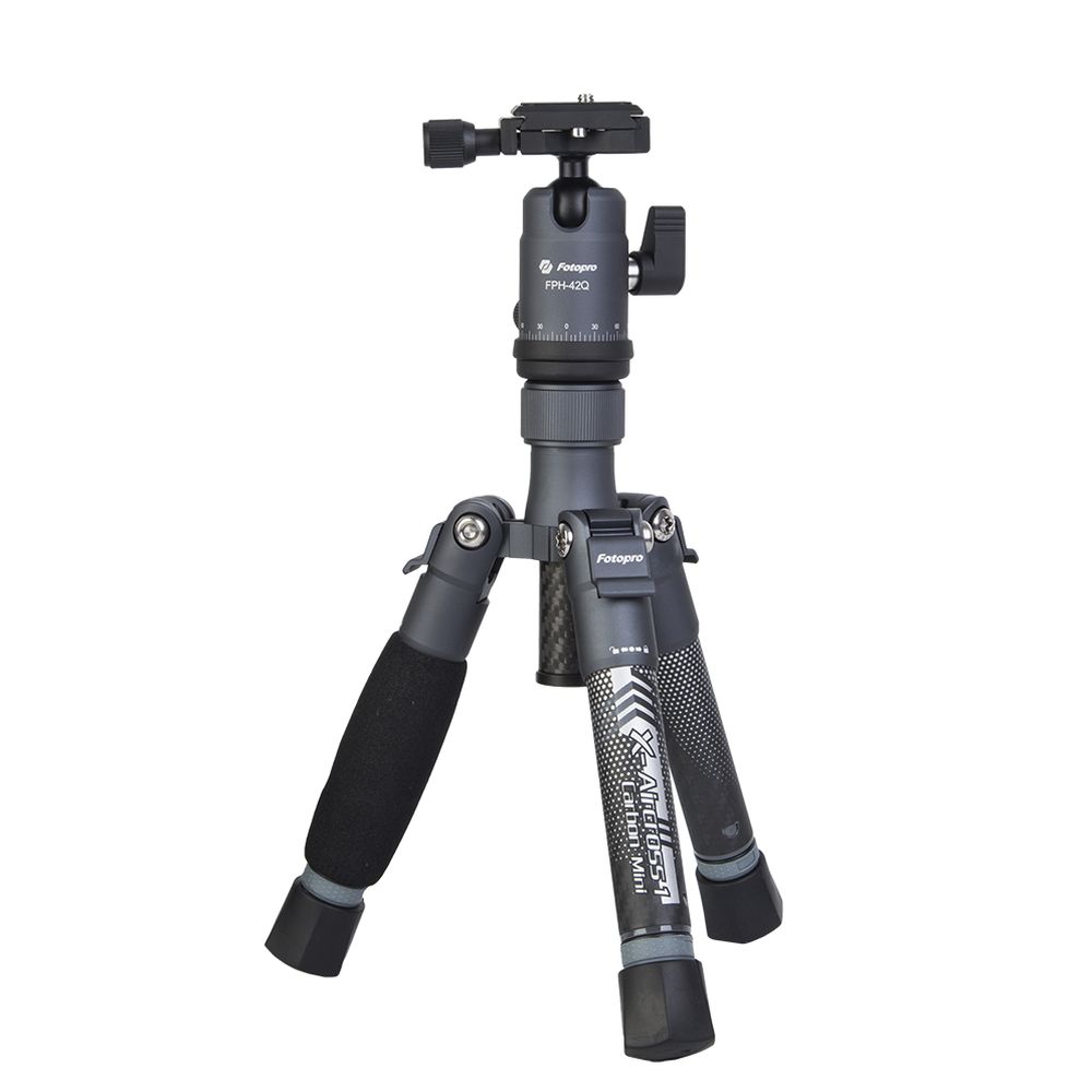 Fotopro X-Aircross 1 Mini trépied en carbone gris