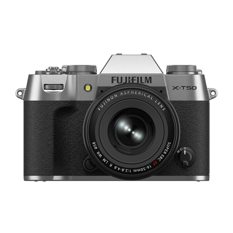 Fujifilm X-T50 argent + XF 16-50mm