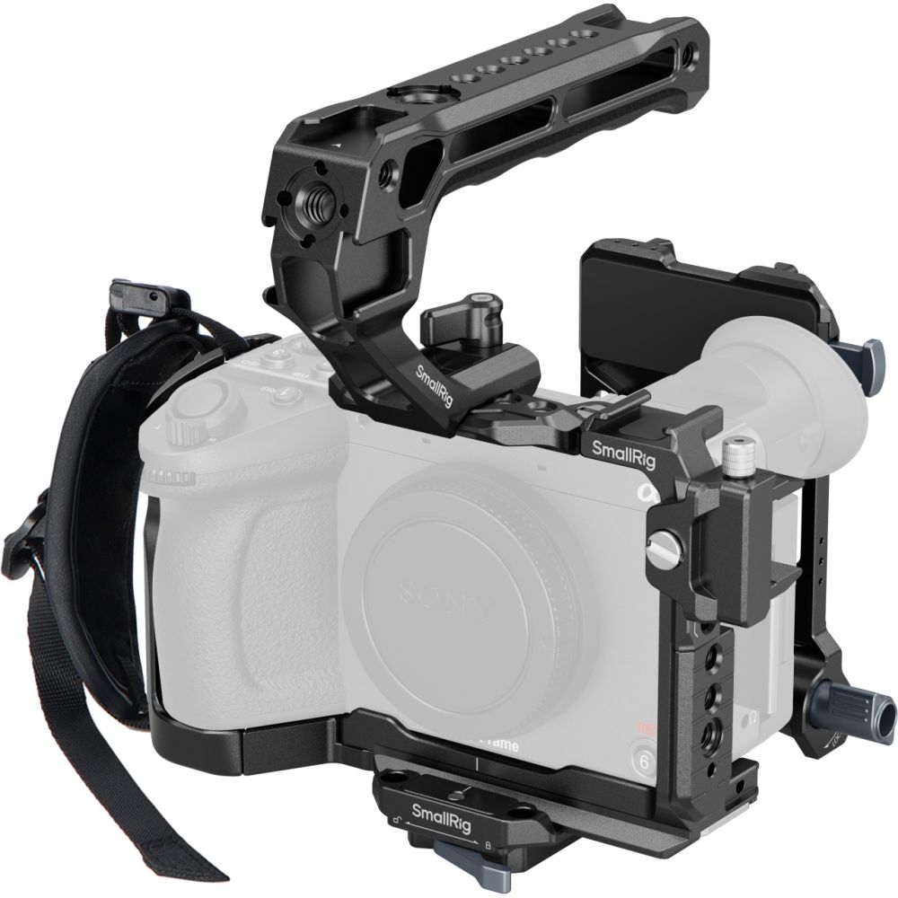 SmallRig 5590 Advanced Cage Kit avec Battery Plate pour Sony FX2