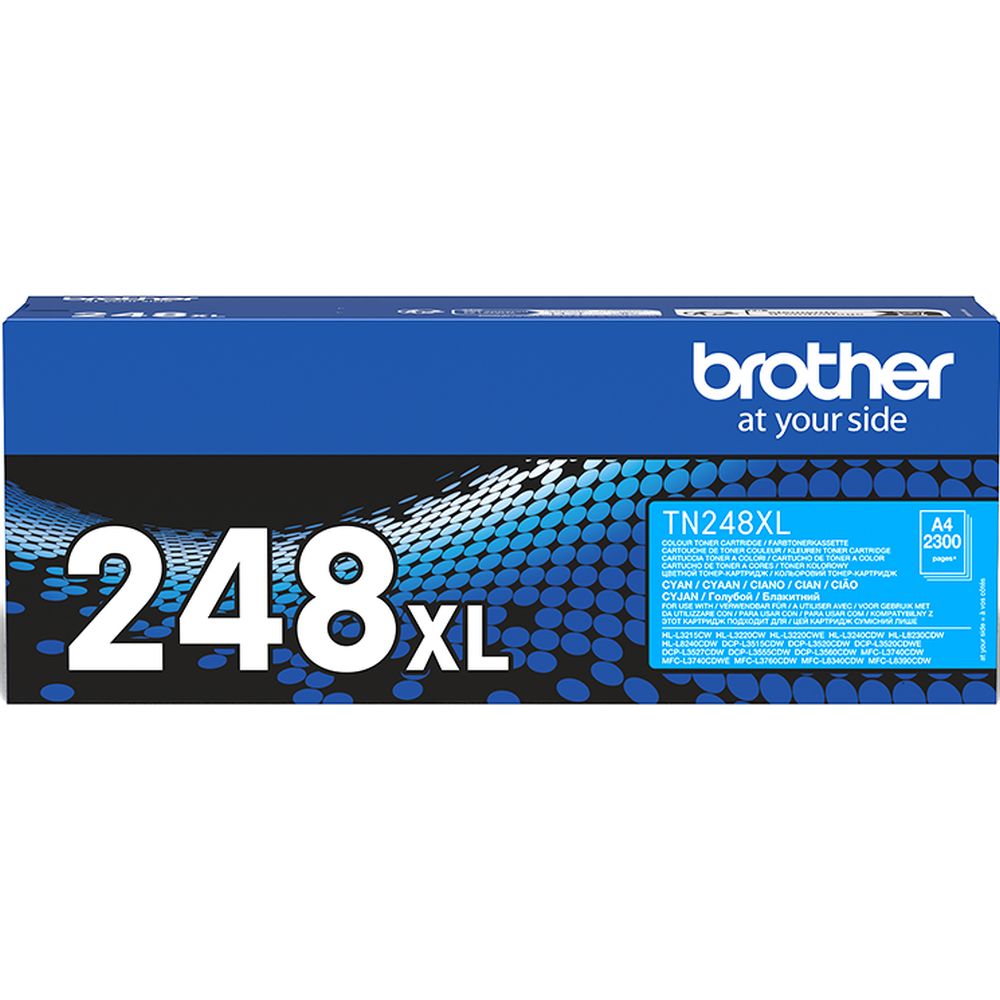 Cartouche de toner XL cyan Brother TN248XLC