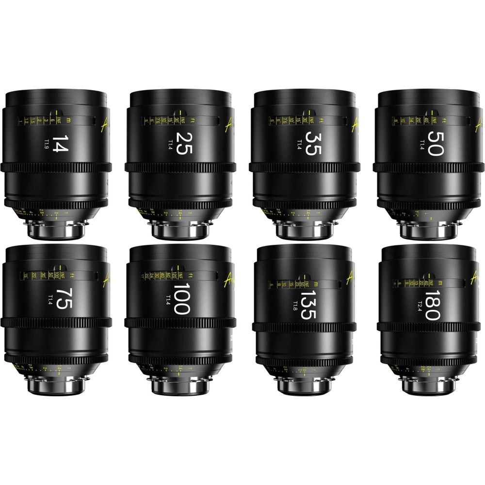 DZOFilm Arles 14/21/25/35/50/75/100/135mm FF/VV Prime Cine Lens PL mount (metre)