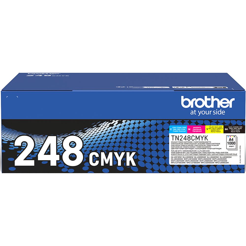 Pack économique de cartouches de toner Brother TN-248VAL
