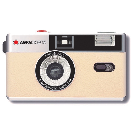 AgfaPhoto Appareil photo réutilisable 35mm Beige