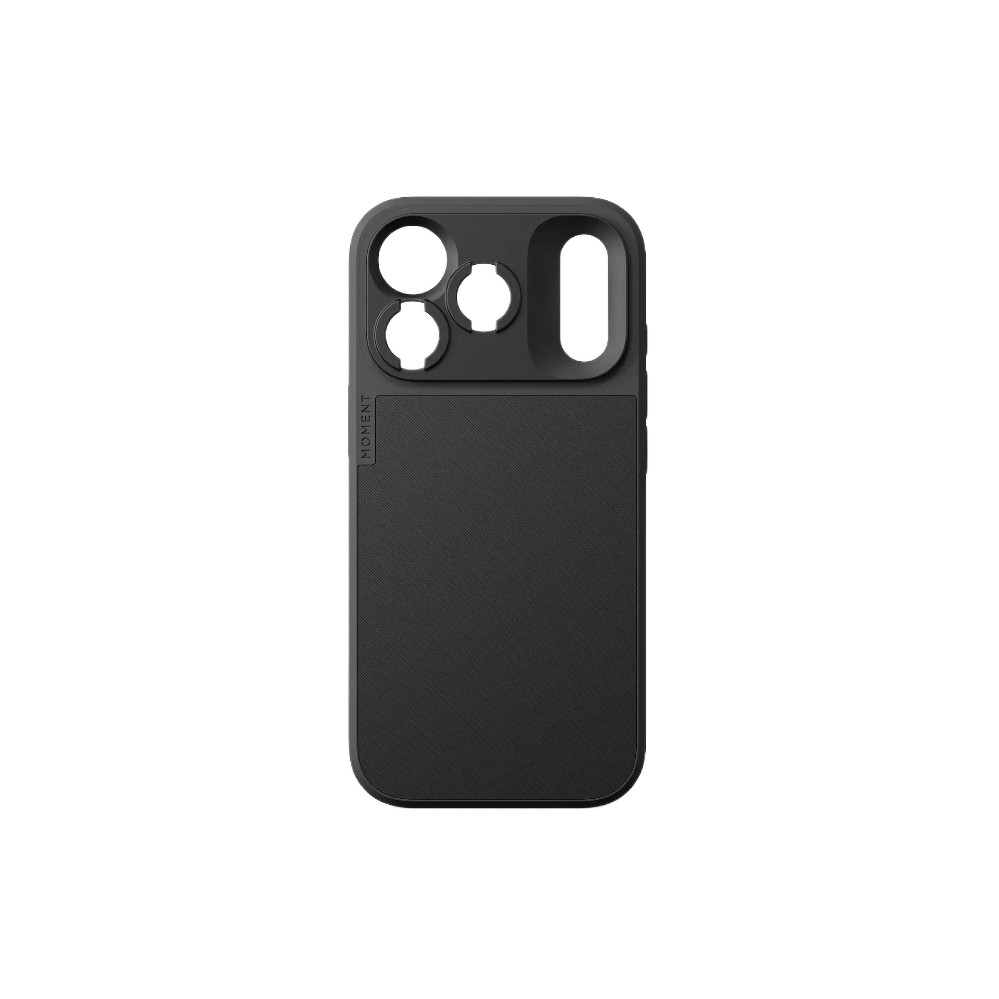 Étui Moment Camera Case pour iPhone 17 - iPhone 17 Pro / Noir