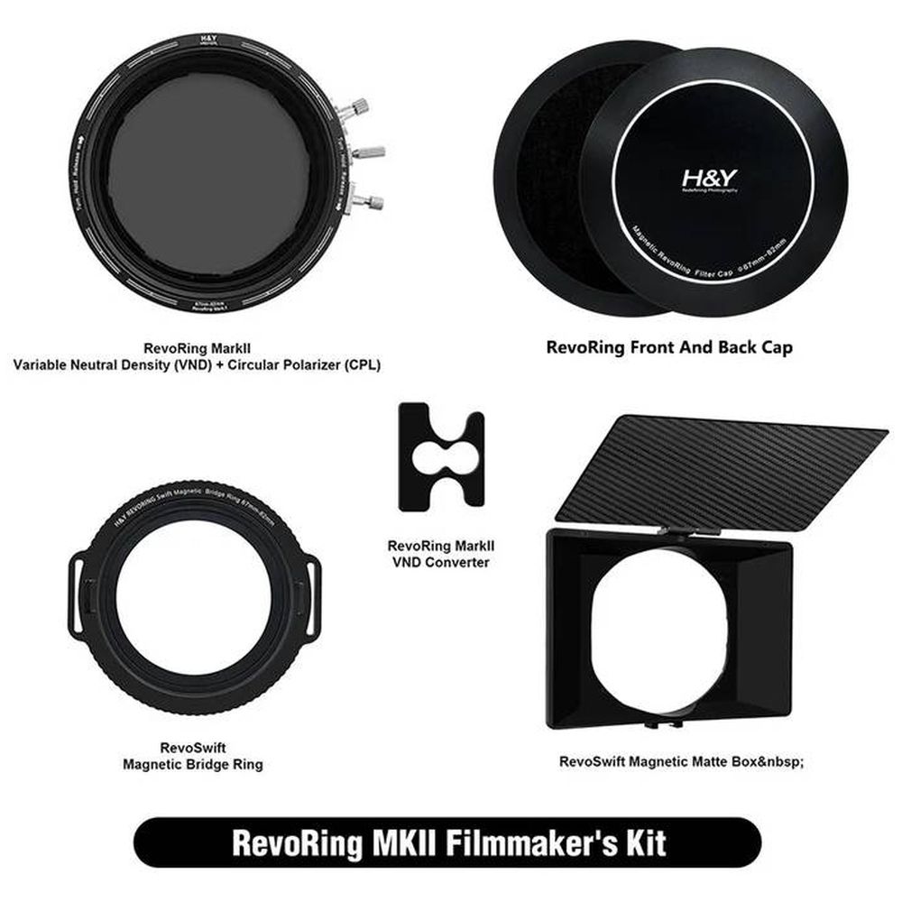 H&Y RevoRing MKII kit vidéo 46-62mm (RNC62-II + RBR-62 + RMBOX + RC01)
