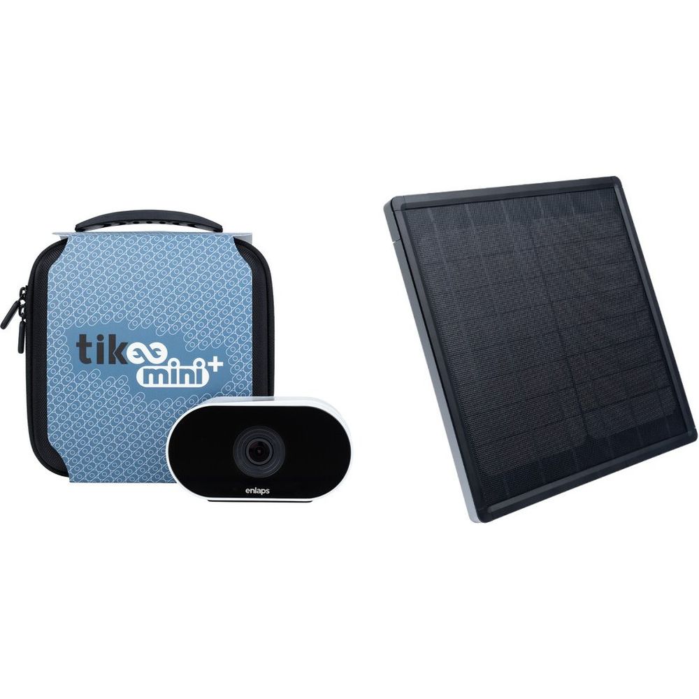 Enlaps Tikee mini+ (avec étui souple) + panneau solaire externe
