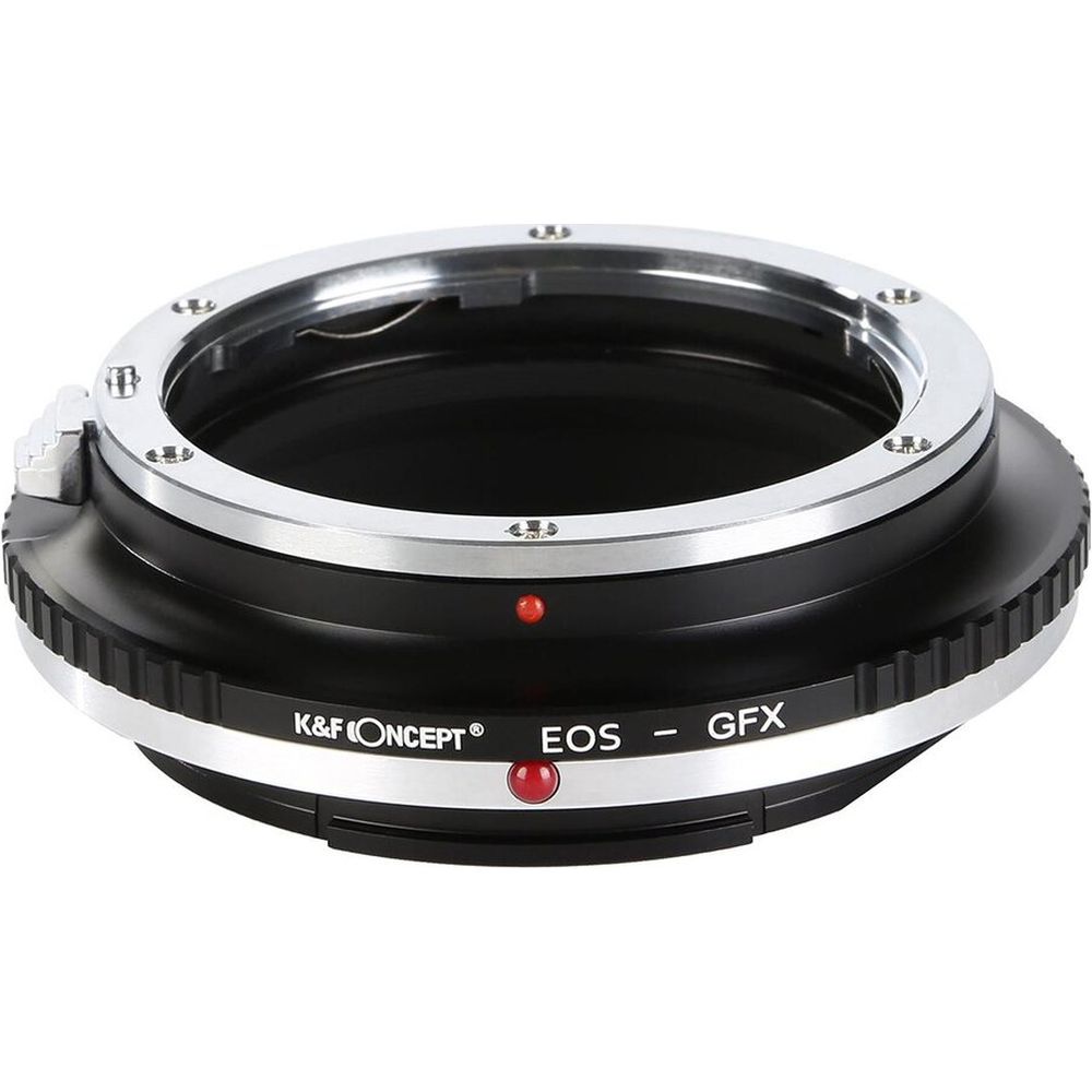 Adaptateur d'objectif K&F pour Canon EOS (EF / EF-S) et Fujifilm GFX