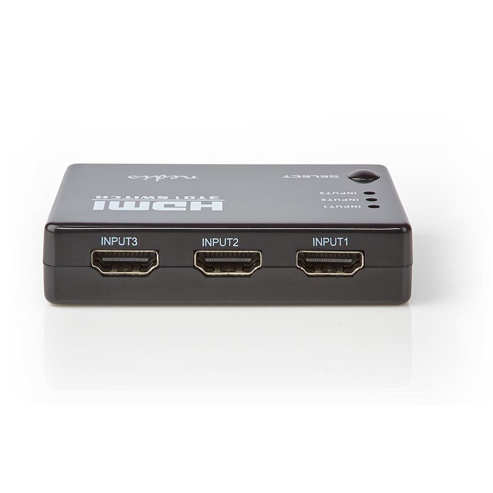 Commutateur HDMI Nedis 3 ports 3 entrées HDMI 1 sortie HDMI