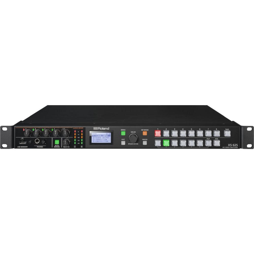 Matrice de commutation compacte en rack 1U Roland XS-62S