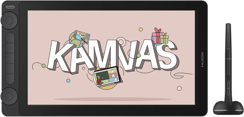 Huion Kamvas 13 (Gen 3) avec support, noir
