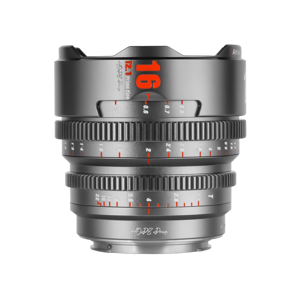 7artisans 16mm T2.1 Canon (EOS R-mount) Gris Titane