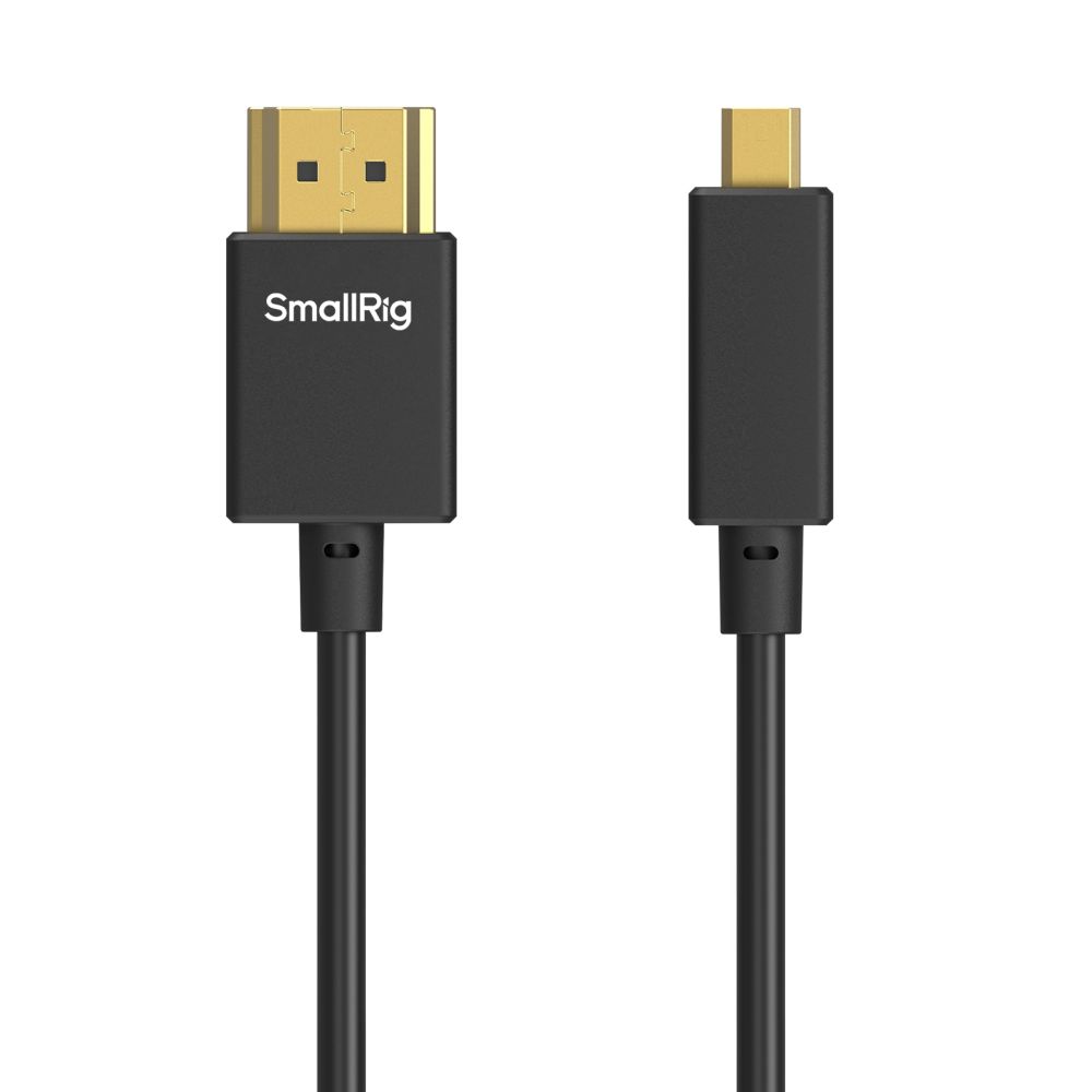 SmallRig Câble de données HDMI 4K ultra-mince (D vers A) (100cm) 4795