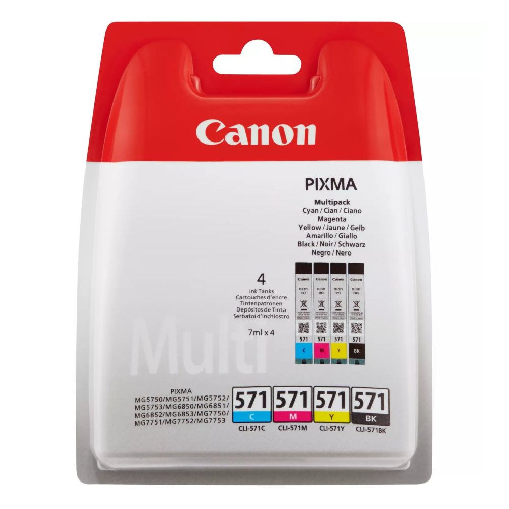 Canon CLI-571 BK/C/M/Y multipack