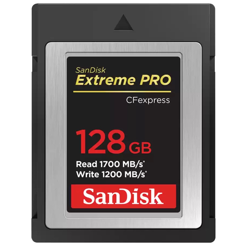 SanDisk CF express Extreme Pro 128 Go 1 700 / 1 200 Mo/s type B OUTLET
