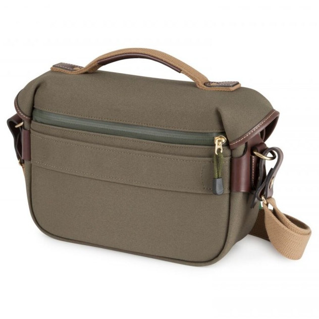 Sac Billingham Hadley Small Pro Vert Sauge/Chocolat En FibreNyte
