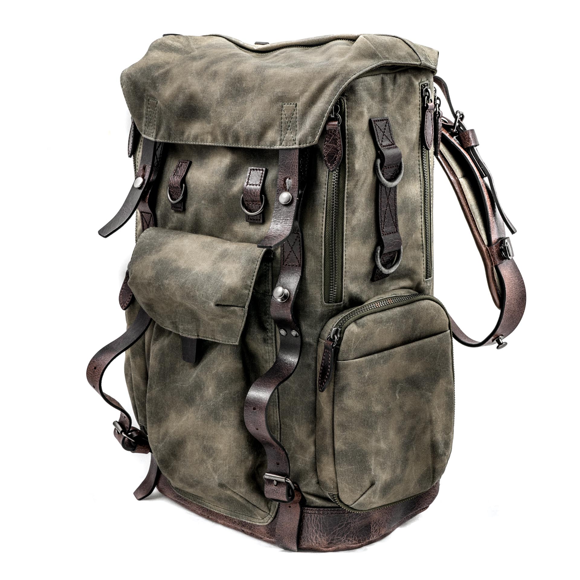 Sac à dos Wotancraft Commander vert militaire