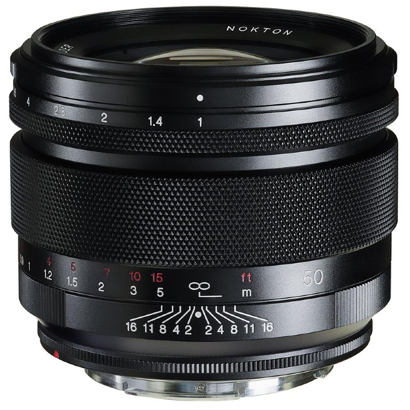 Voigtländer Nokton 1.0/50mm Aspherical for Canon RF Mount, Black