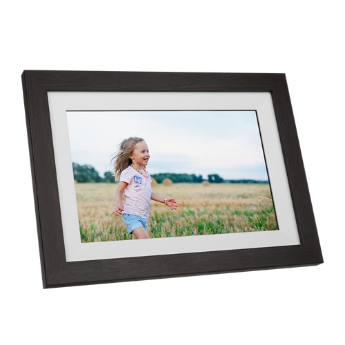 Cadre photo numérique Frameo HF-101WB Marron 10,1