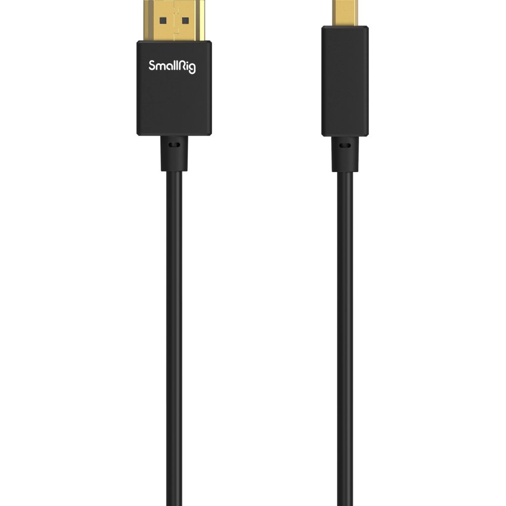 SmallRig 3042B Câble HDMI 4K ultra mince (D vers A) 35cm