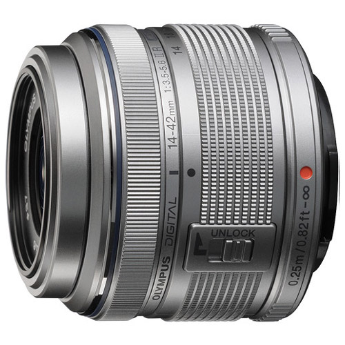 Olympus M.Zuiko Digital 14-42 mm II R Argent
