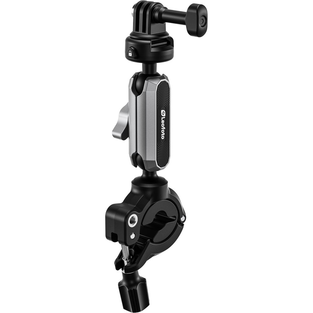 Leofoto LAC-02 Support pour caméra d'action à vélo