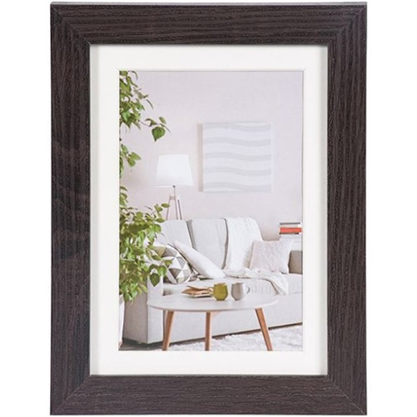Cadre Photo Henzo Modern 15 x 20 cm Marron Foncé