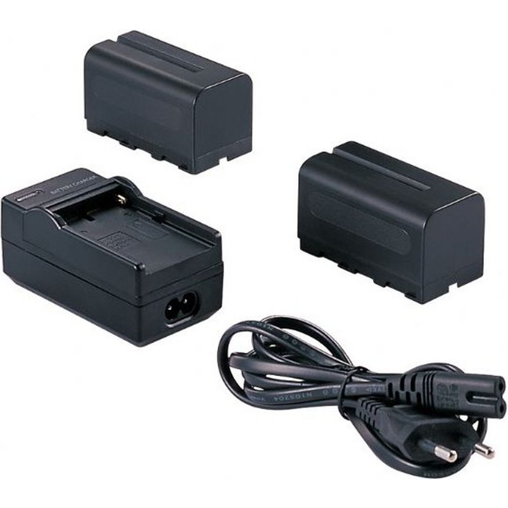 Chargeur De Batterie Falcon Eyes SP-CHG + 2 Batteries NP-F750 Pour DVR-240