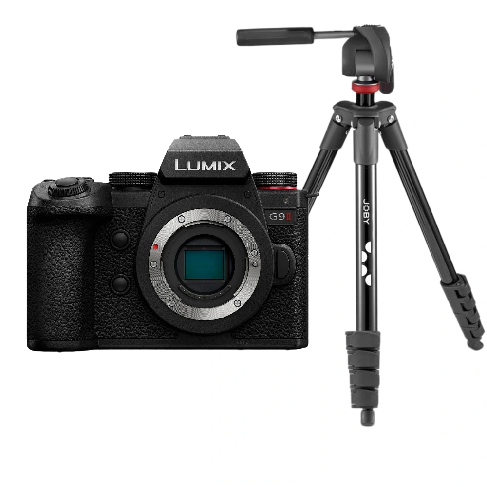 Panasonic Lumix DC-G9II boîtier + Trépied Joby