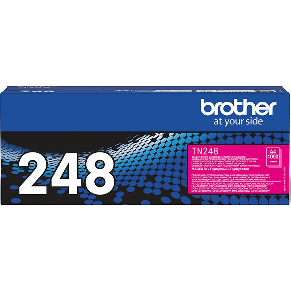 Cartouche de toner magenta Brother TN248M