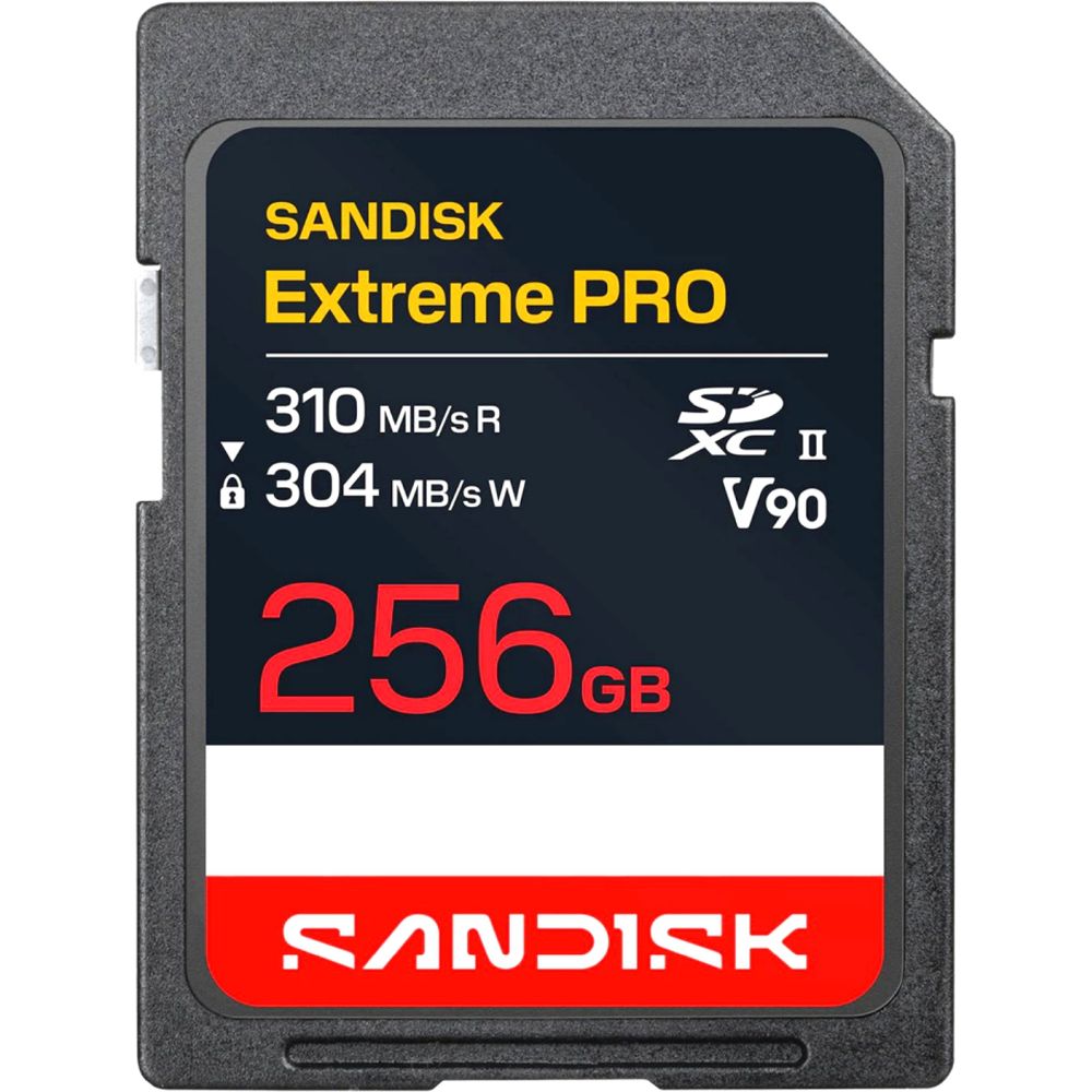 SanDisk Extreme PRO 256Go SDXC 310MB/s UHS-II V90