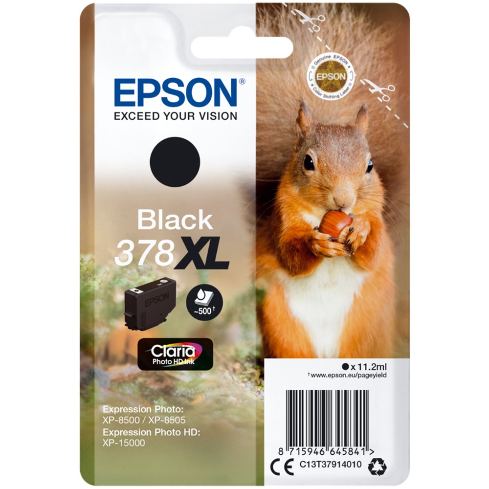 Encre Epson 378XL Noir