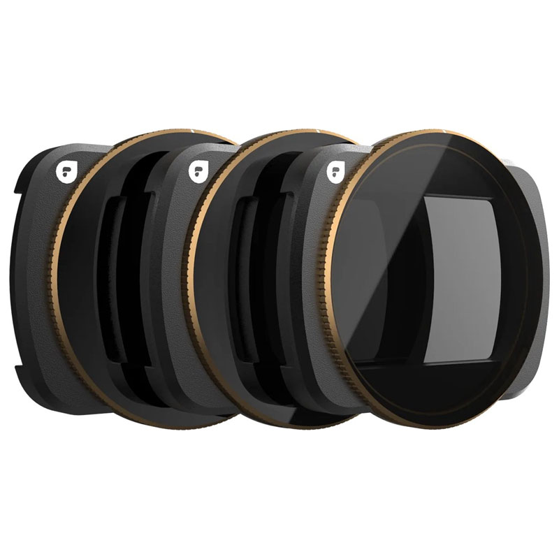 PolarPro DJI Osmo Pocket 3 Set de filtres Vivid Collection (ND8/PL, ND32/PL, ND128/PL)