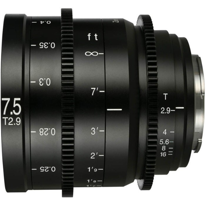 Laowa 7.5mm T2.9 Zero-D S35 Cine Lens Fuji X