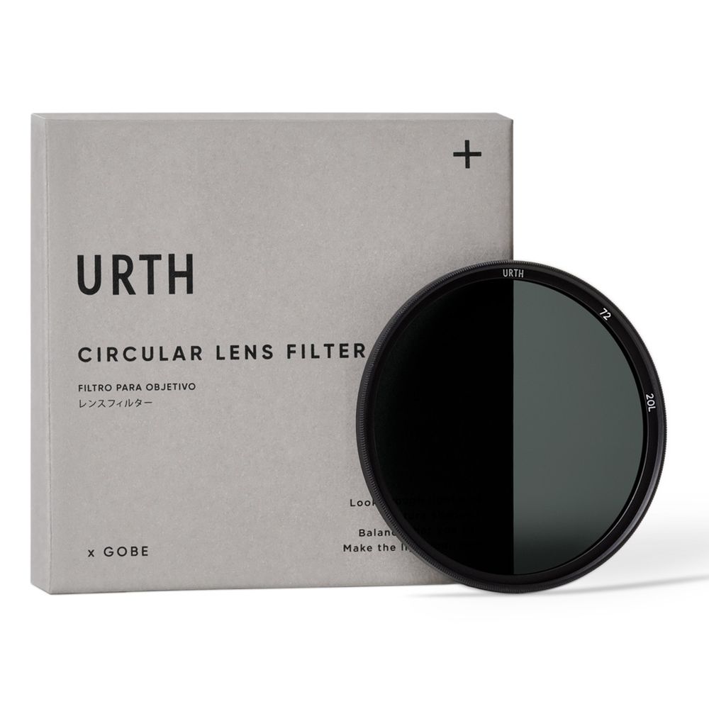 Urth 72mm ND8 (3 stops) lens filter (Plus+)