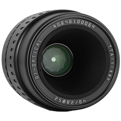 TTArtisan APS-C macro 40mm F/2.8 MFT Black
