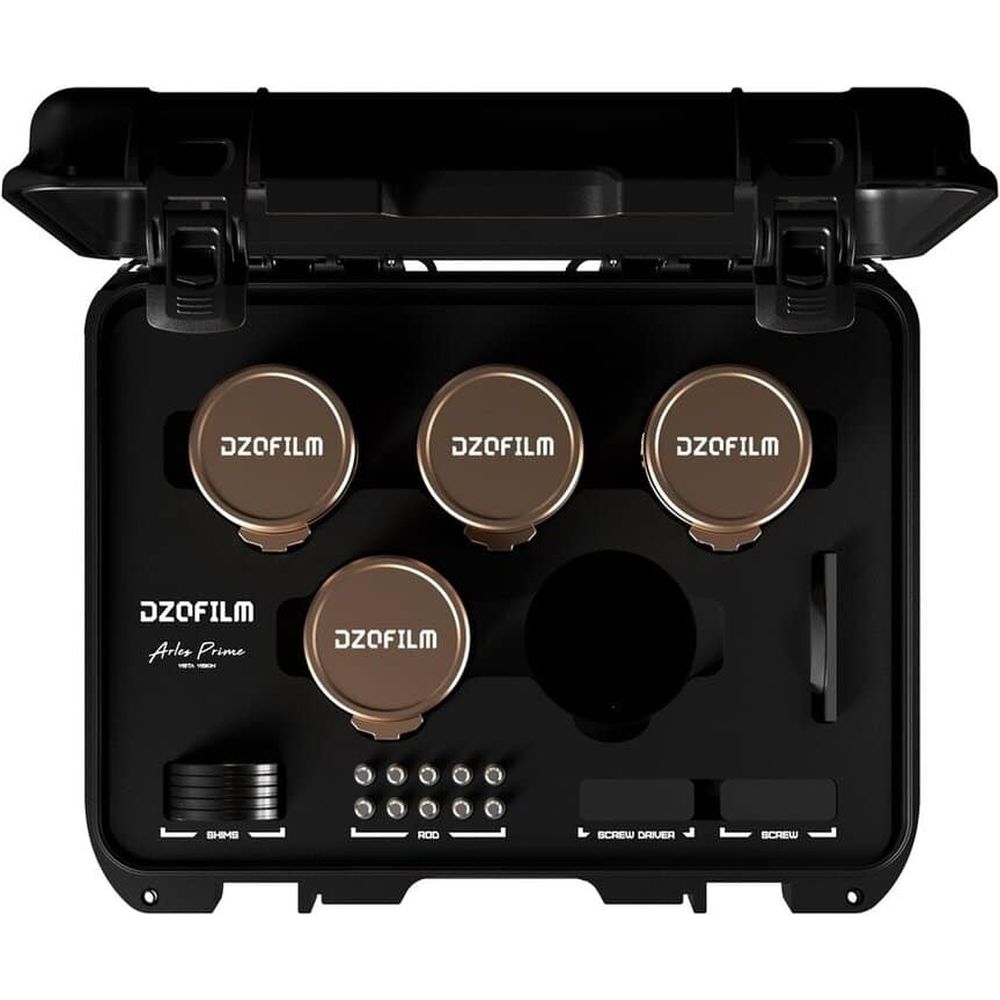 DZOFilm Arles Lustre 5-lens kit 14/21/40/135/180mm PL mount (metric)