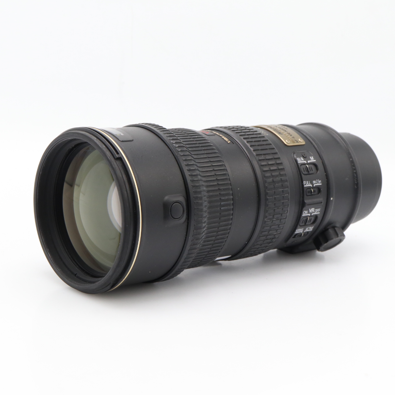 Nikon AF-S 70-200mm F/2.8G ED VR occasion