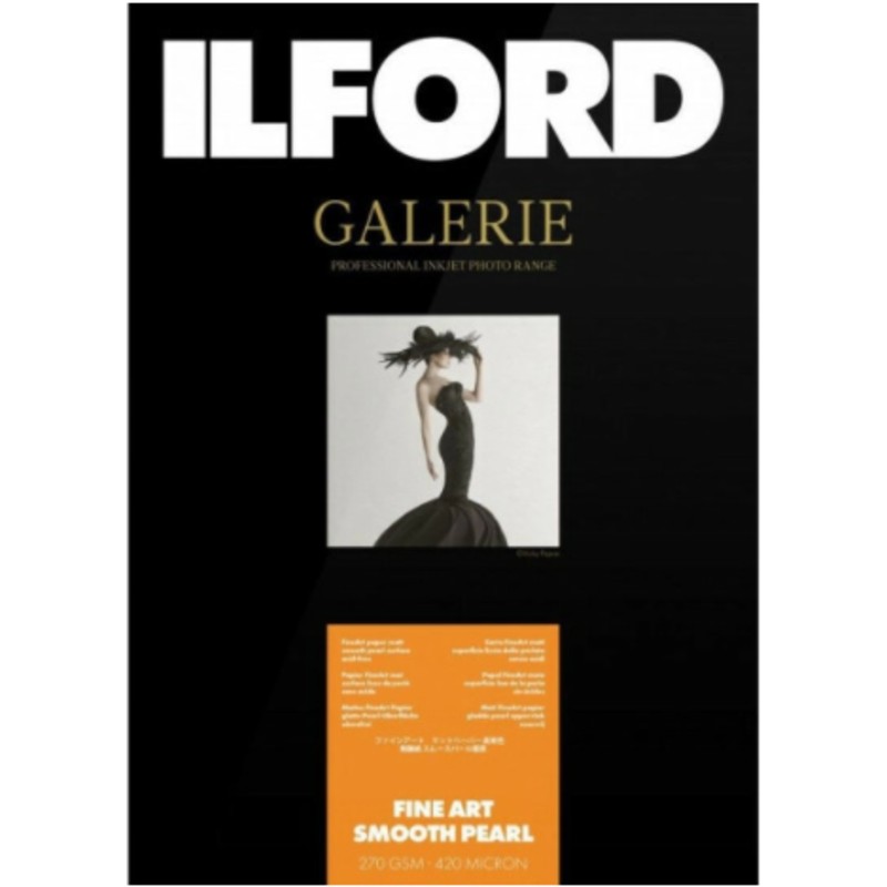 Ilford Galerie Prestige Fine Art Smooth Pearl 5x7" 50 vel