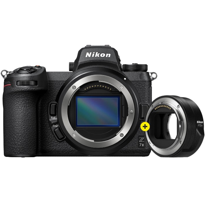 Nikon Z7 II + FTZ II adapter