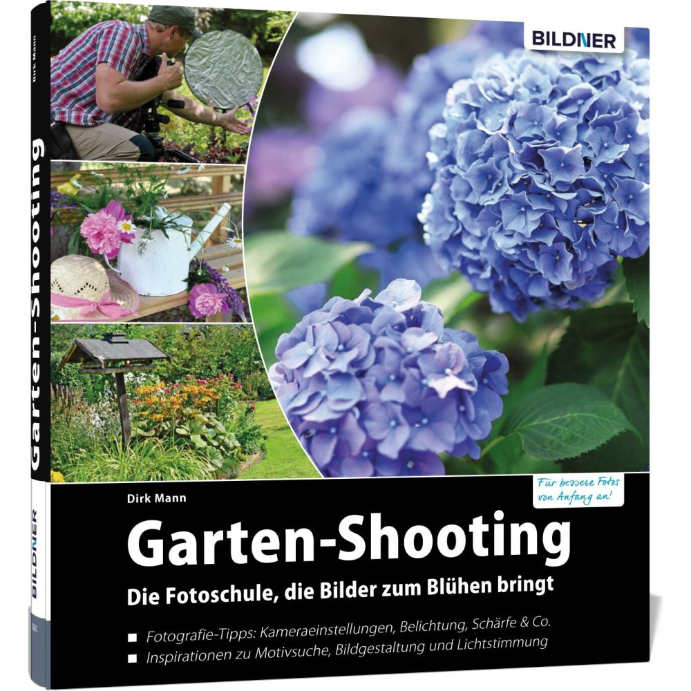 Buch Garten-Shooting