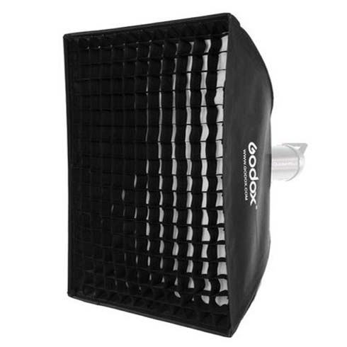 Godox Paraplu Softbox Bowens 60x60 met Grid