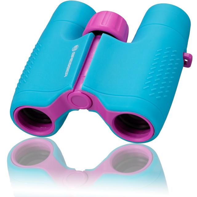 BRESSER JUNIOR 6x21 kinderverrekijker in diverse kleuren blauw