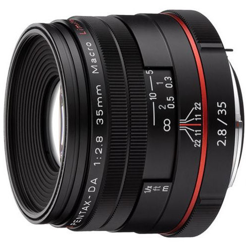 Pentax 35mm Macro F/2.8 zwart Limited