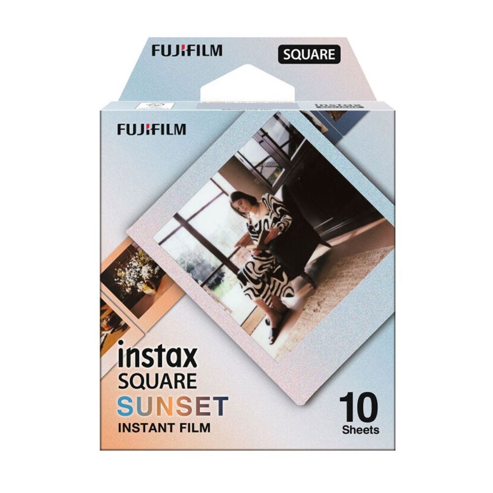Fujifilm INSTAX SQUARE Sunset Rainbow Film / 10 pack