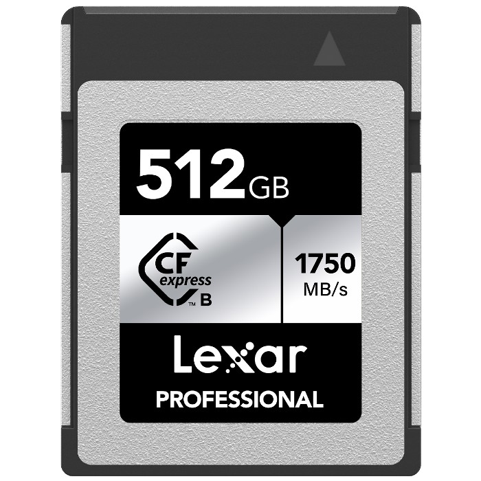 Lexar Pro Silver 512GB CFexpress Type B - R1750/W1300 MB/s