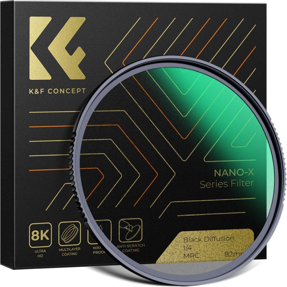K&F Concept 1/4 Black Mist Filter Nano X - 72mm