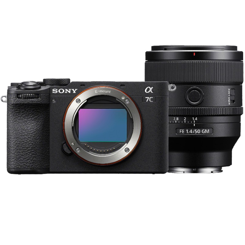Sony A7C II zwart + 50mm F/1.4 GM
