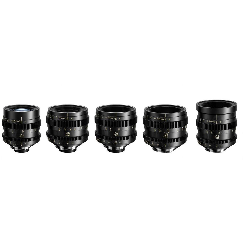 Thypoch Simera-C 21/28/35/50/75mm T1.5 Full-frame 5 Cine lens kit voor Leica M mount